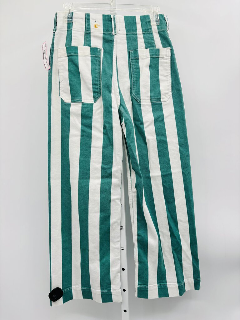 Maeve Pants Wide Leg Green 8