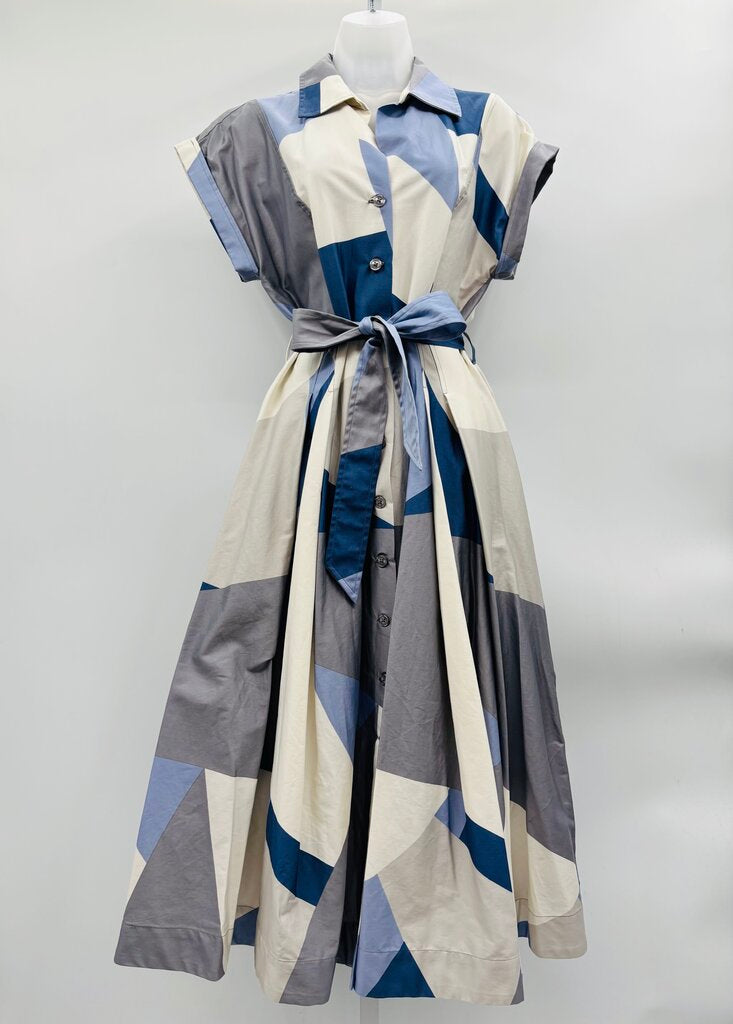 Donna Karan Maxi Dress Blue 8