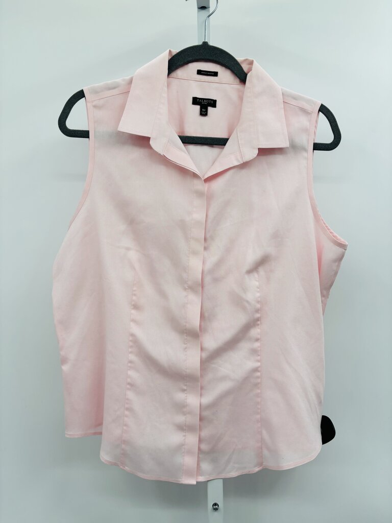 Talbots Shirt Pink 16