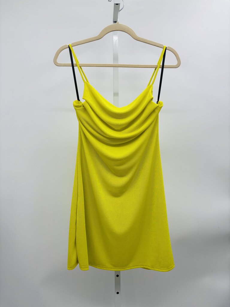 21 Saints Dress Yellow L