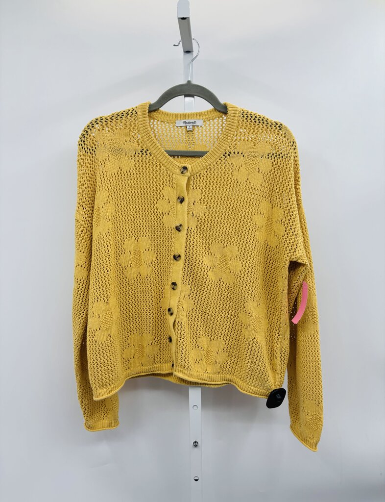 Madewell Cardigan Yellow M