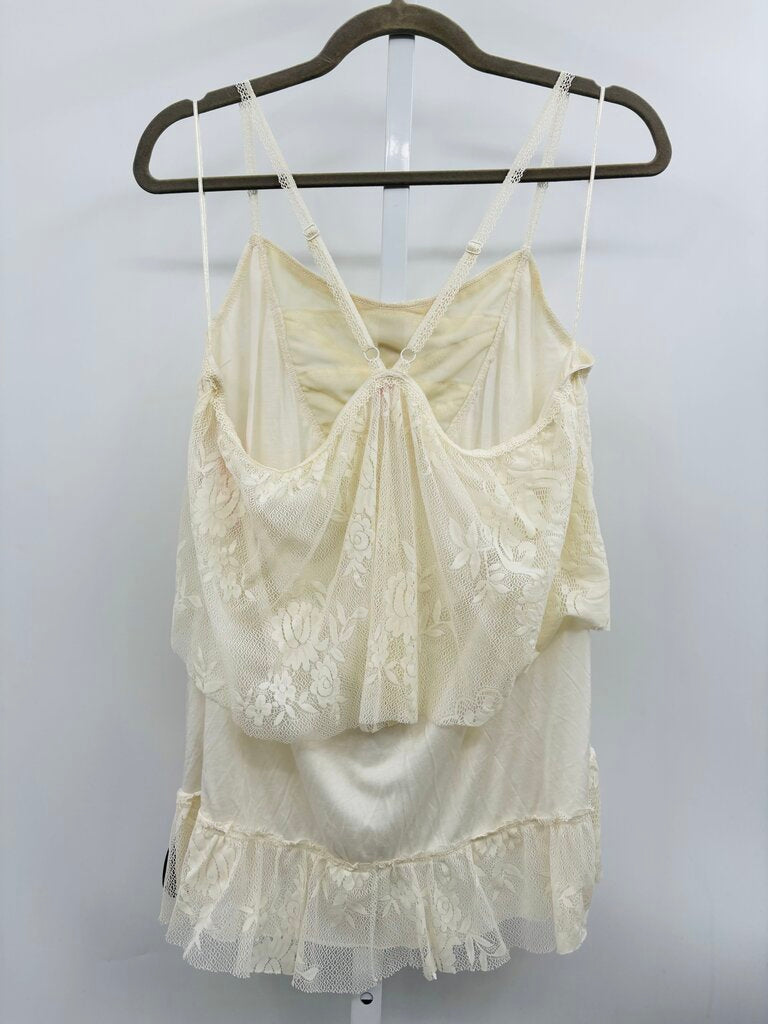 Free People Top Beige L