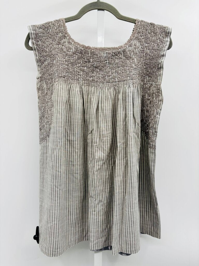 Mi Golondrina Top Grey S