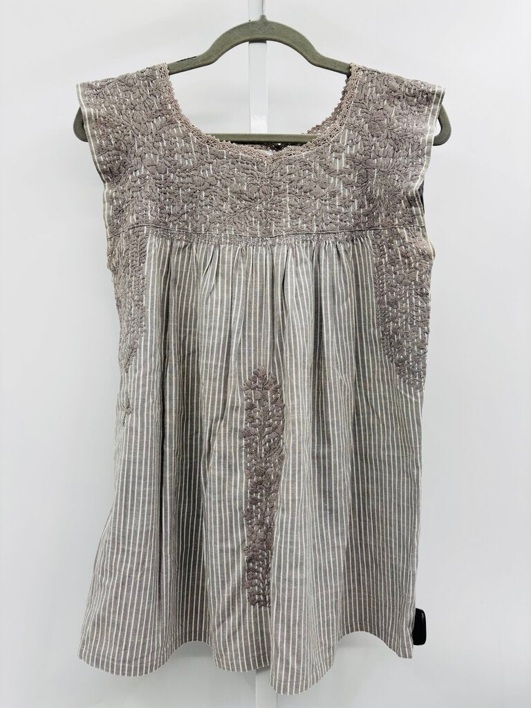 Mi Golondrina Top Grey S