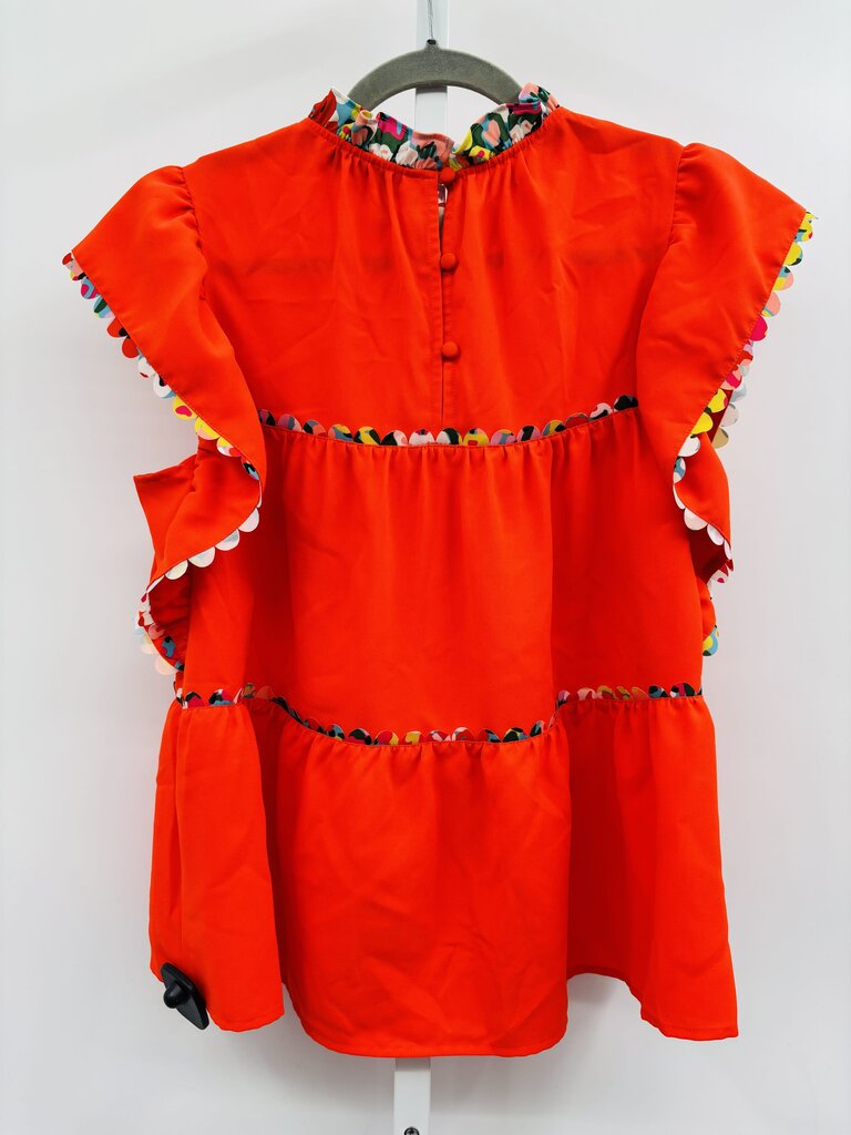 Crosby by Mollie Burch Blouse Orange S
