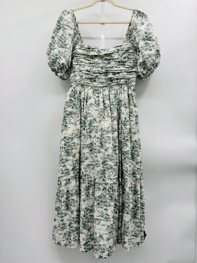 Abercrombie & Fitch Maxi Dress Green M