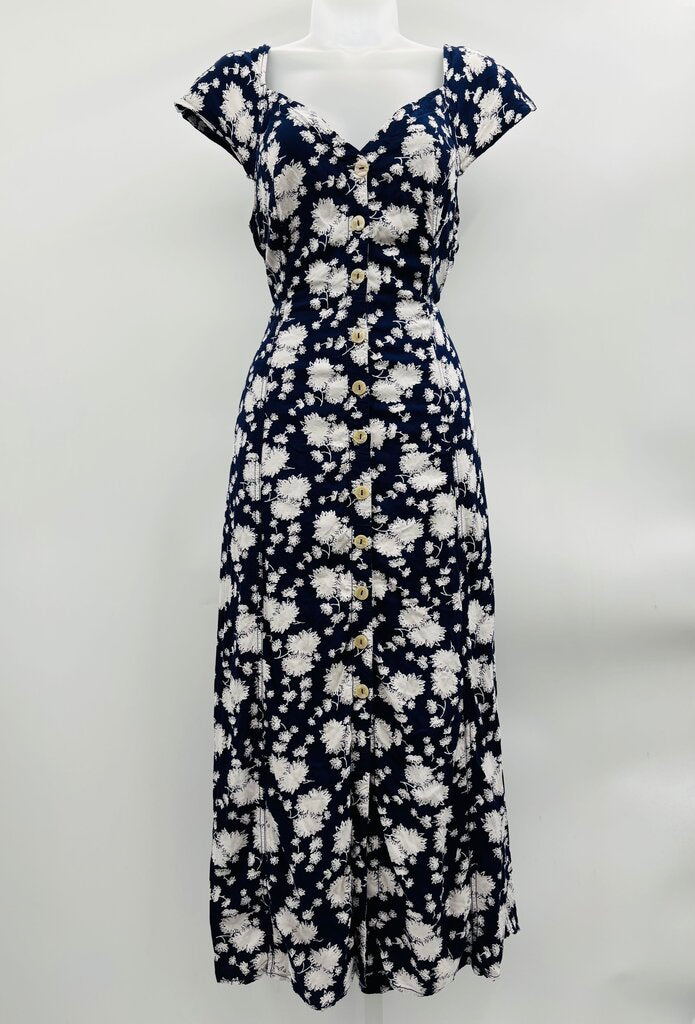 Maeve Maxi Dress Navy 8