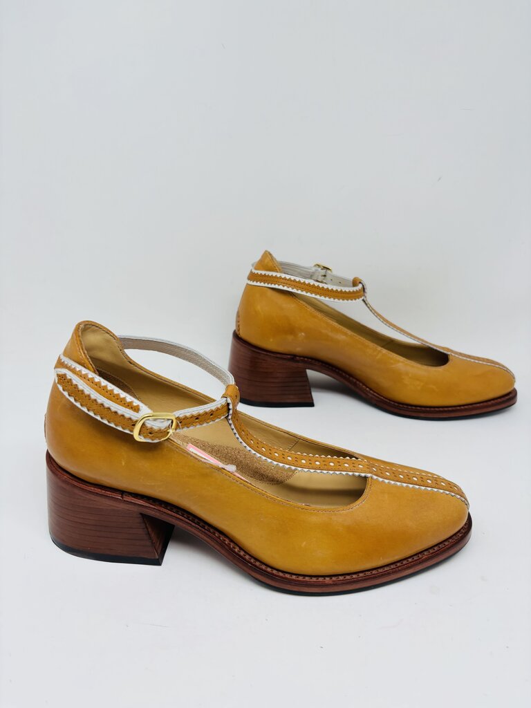 Angela Scott Heels Tan 9