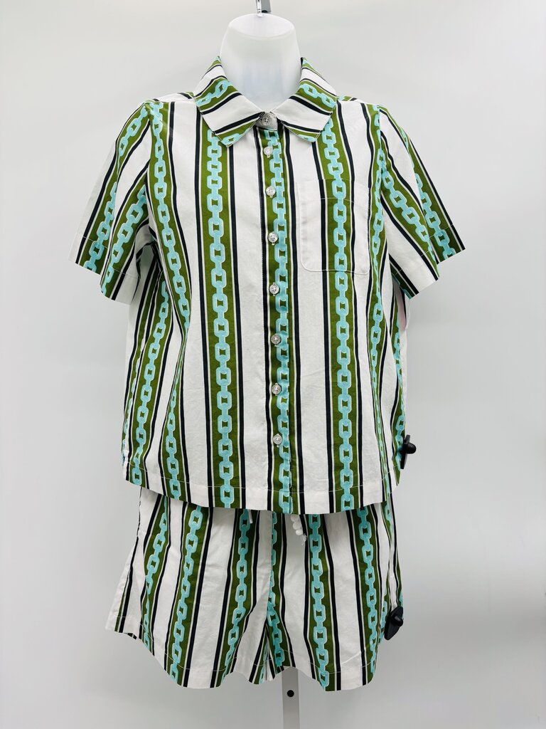 Katie Kime Pants Set Green S