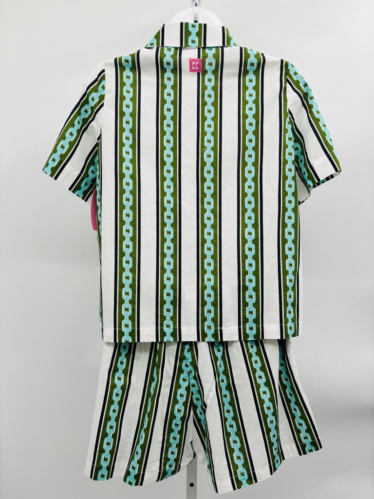 Katie Kime Pants Set Green S