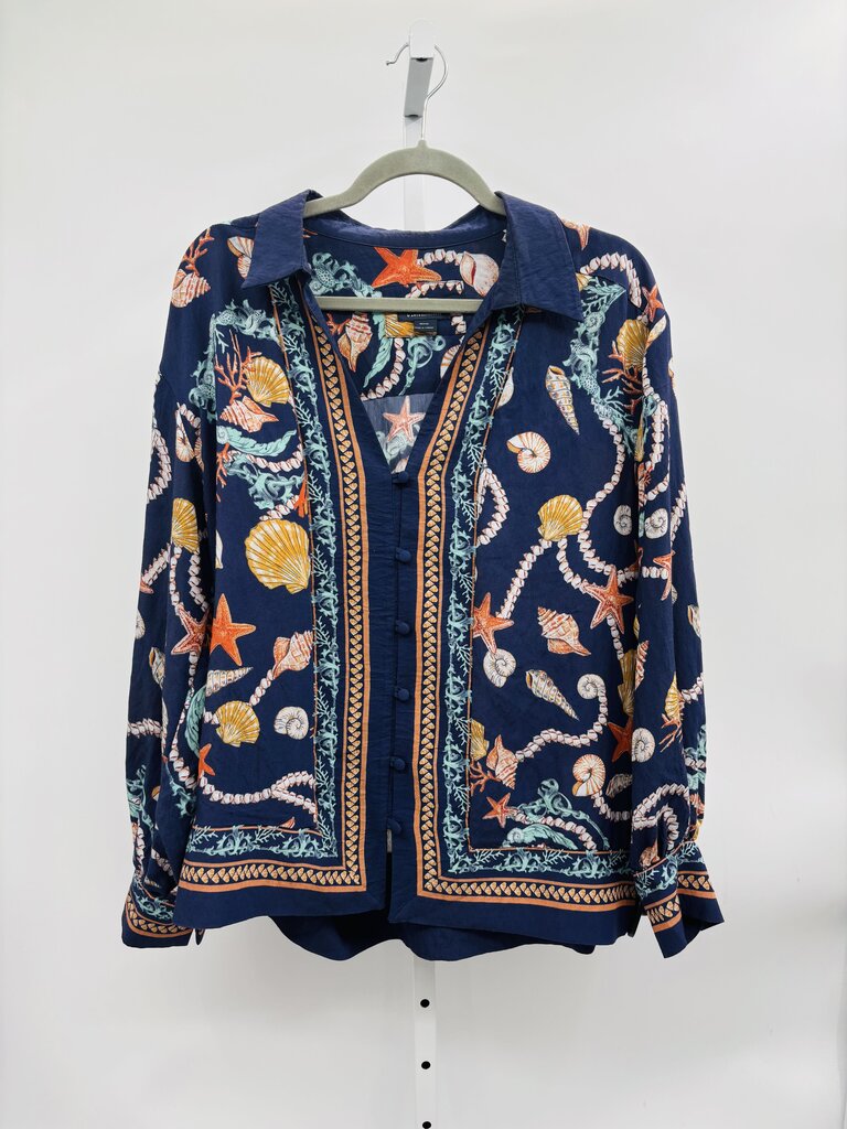 Maeve Blouse Navy M