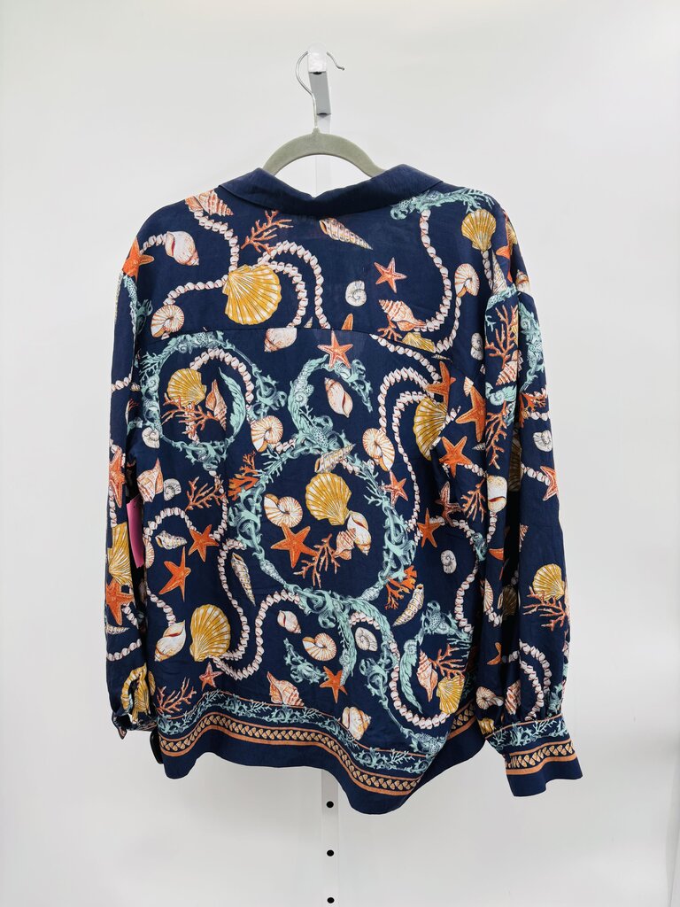 Maeve Blouse Navy M