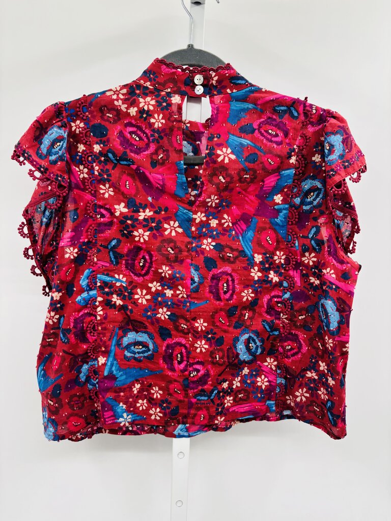Farm Blouse Burgundy S