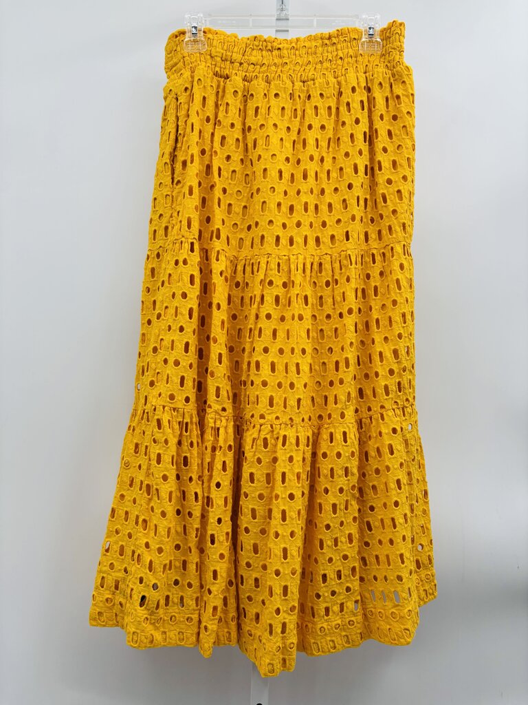 Anthropologie Skirt Maxi Yellow M