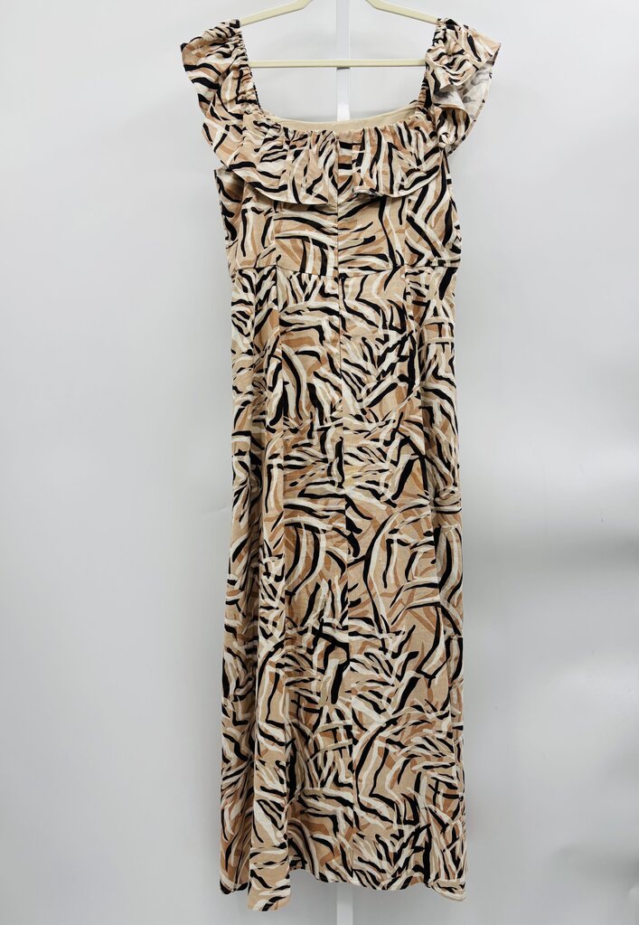 Donna Morgan Maxi Dress Tan 12