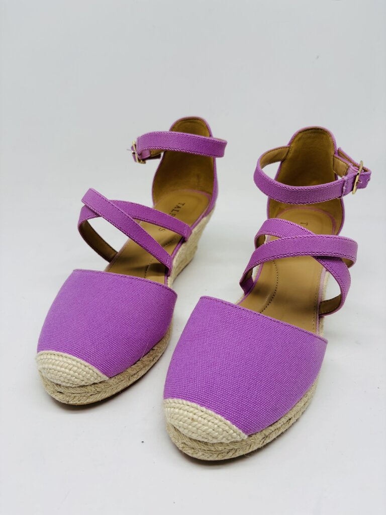 Talbots Wedge Purple 8.5