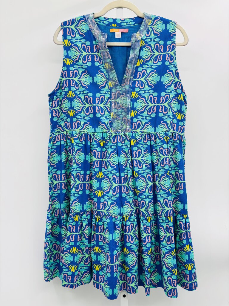 Briton Court Dress Blue L