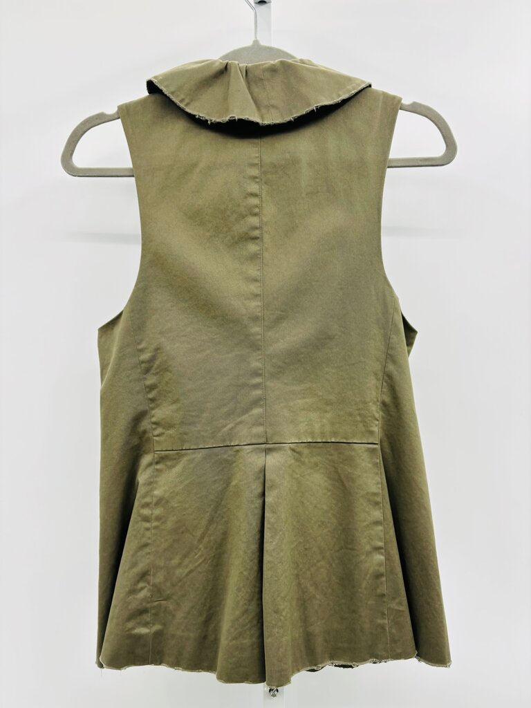 Alice + Olivia Vest Green S