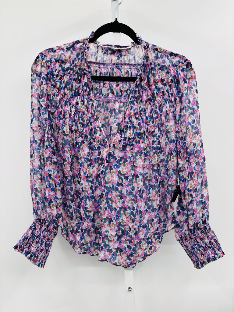 Veronica Beard Blouse Purple 10