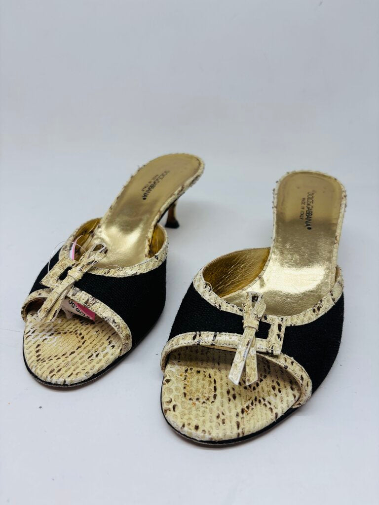 Dolce & Gabbana Heels Black 6.5