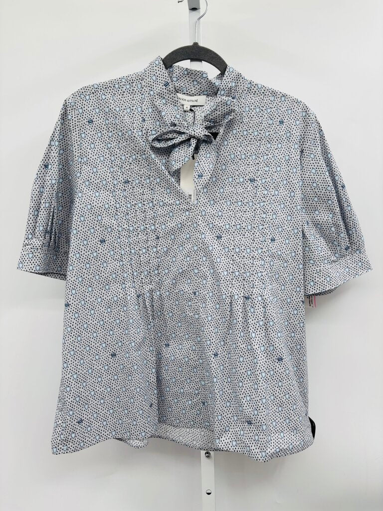 Maison Kitsune Blouse Grey M
