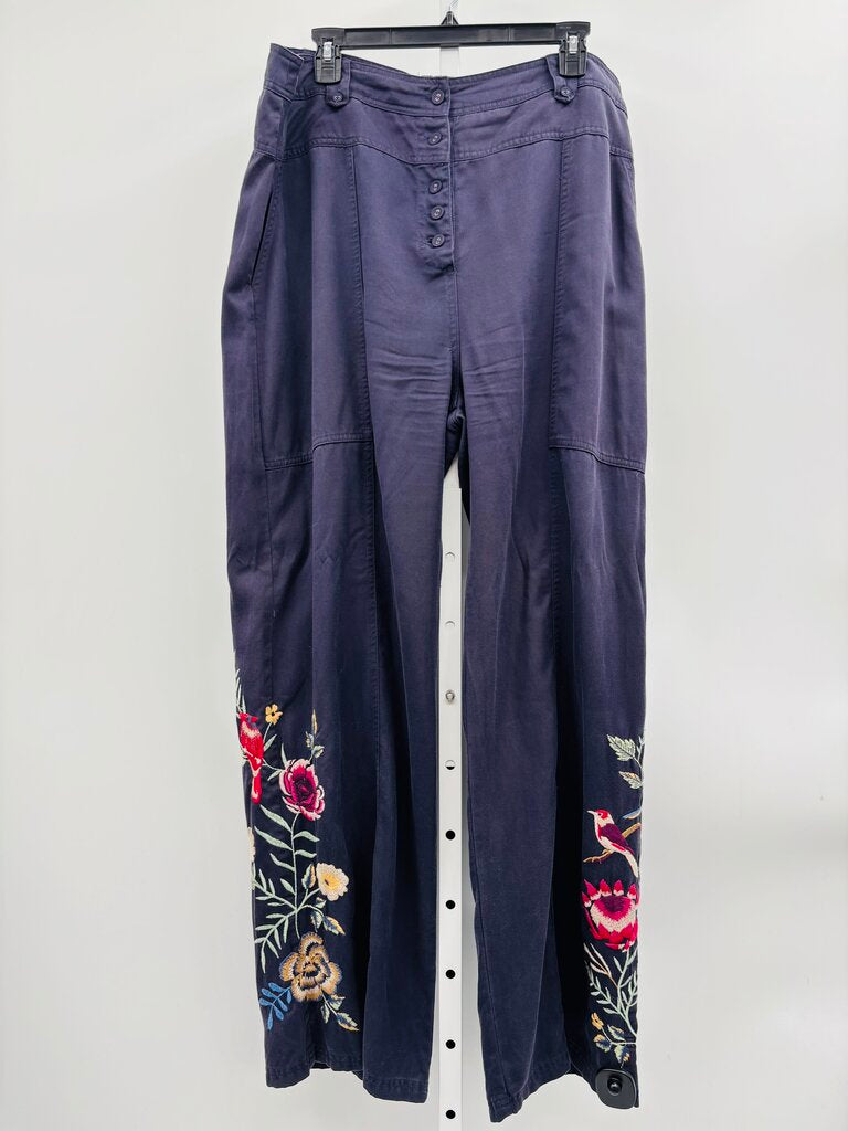Johnny Was Workshop Pants Navy XL