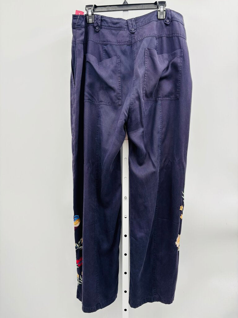Johnny Was Workshop Pants Navy XL