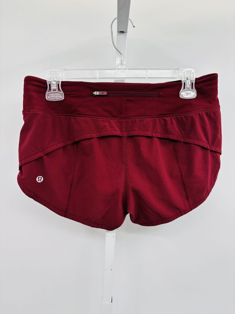 Lululemon Active Shorts Burgundy 6