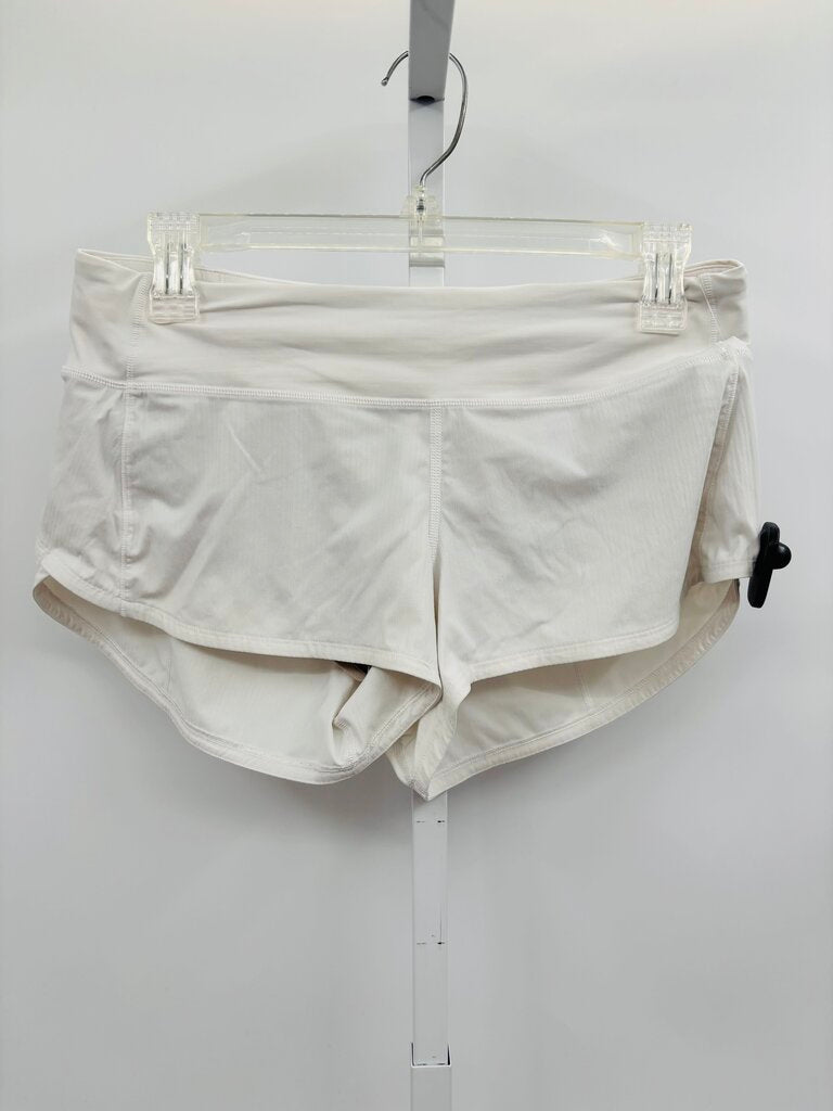 Lululemon Active Shorts White 6