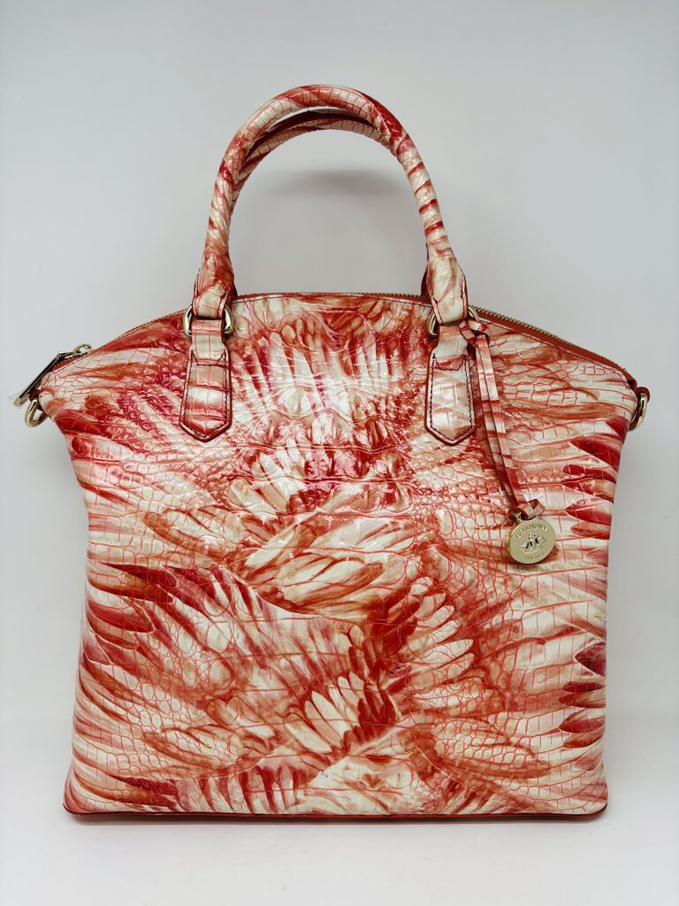 Brahmin Handbag Red