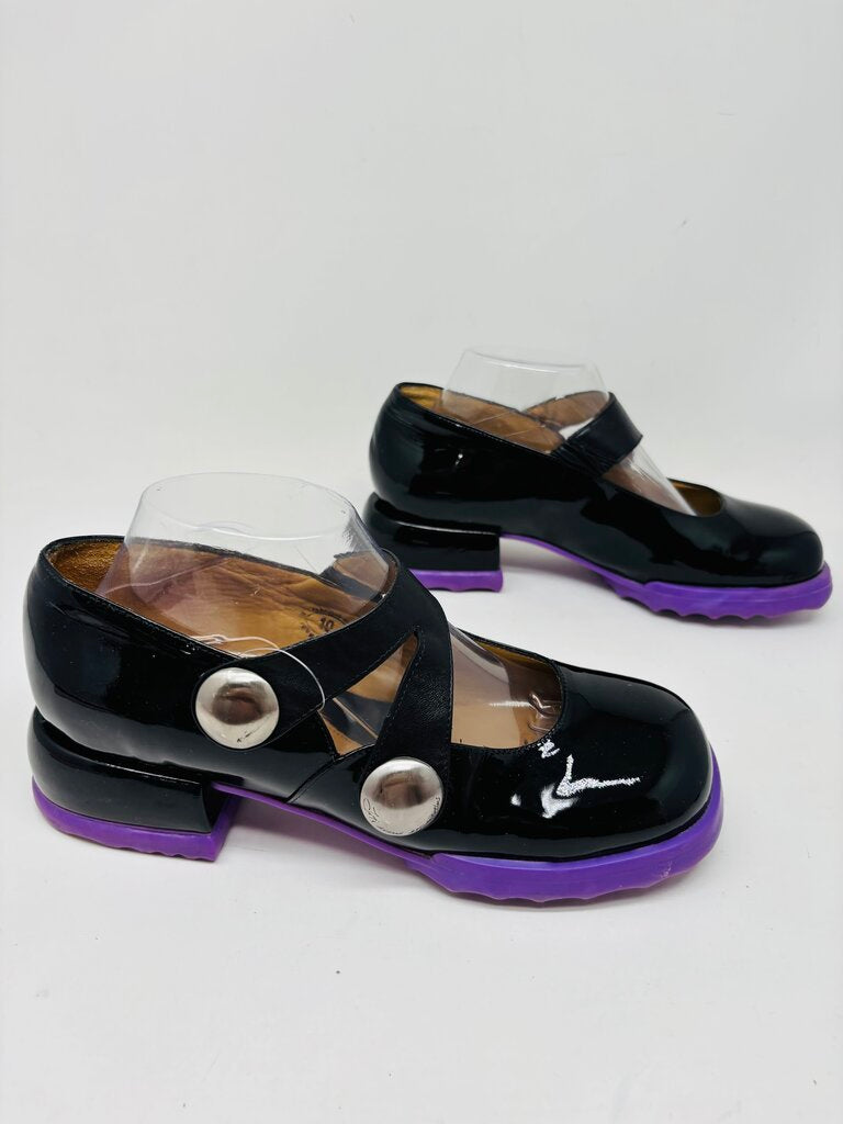 John Fluevog Low Heel Black 10