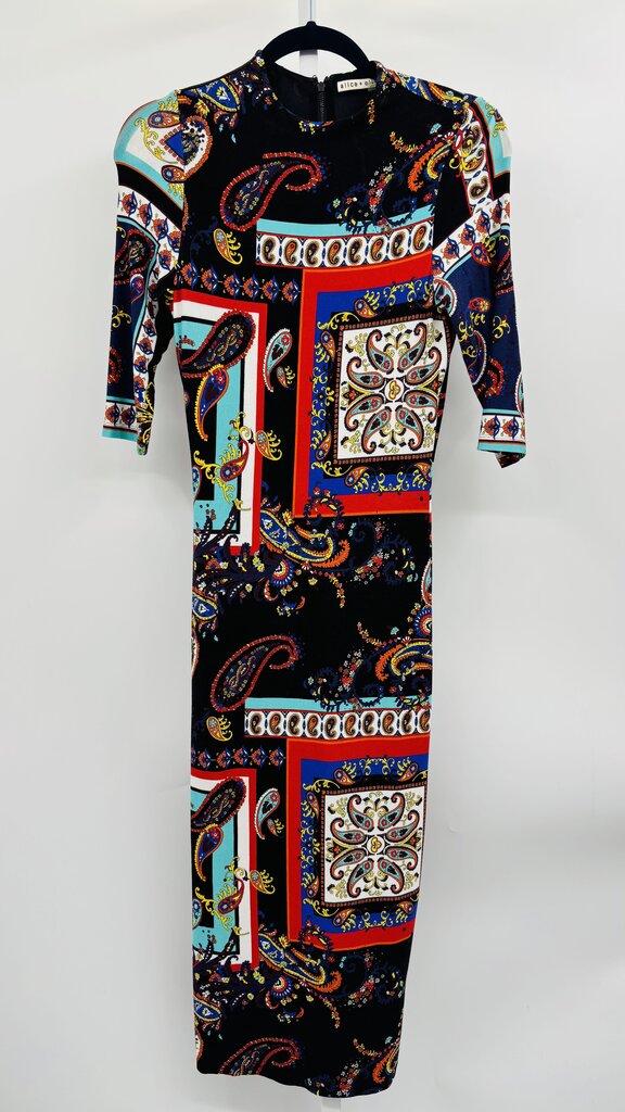 Alice + Olivia Maxi Dress Multi 6