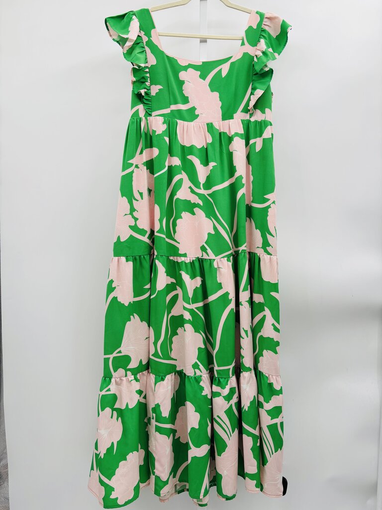 Jade: Melody Tam Maxi Dress Green M