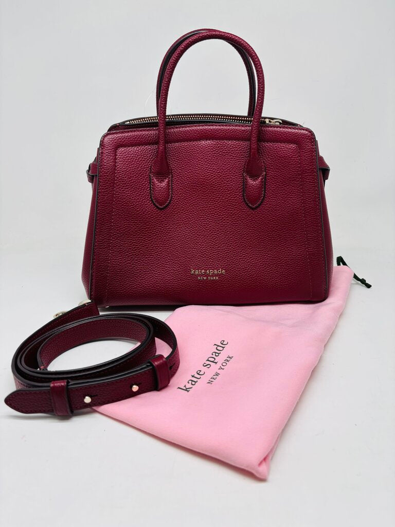 Kate Spade Handbag Burgundy