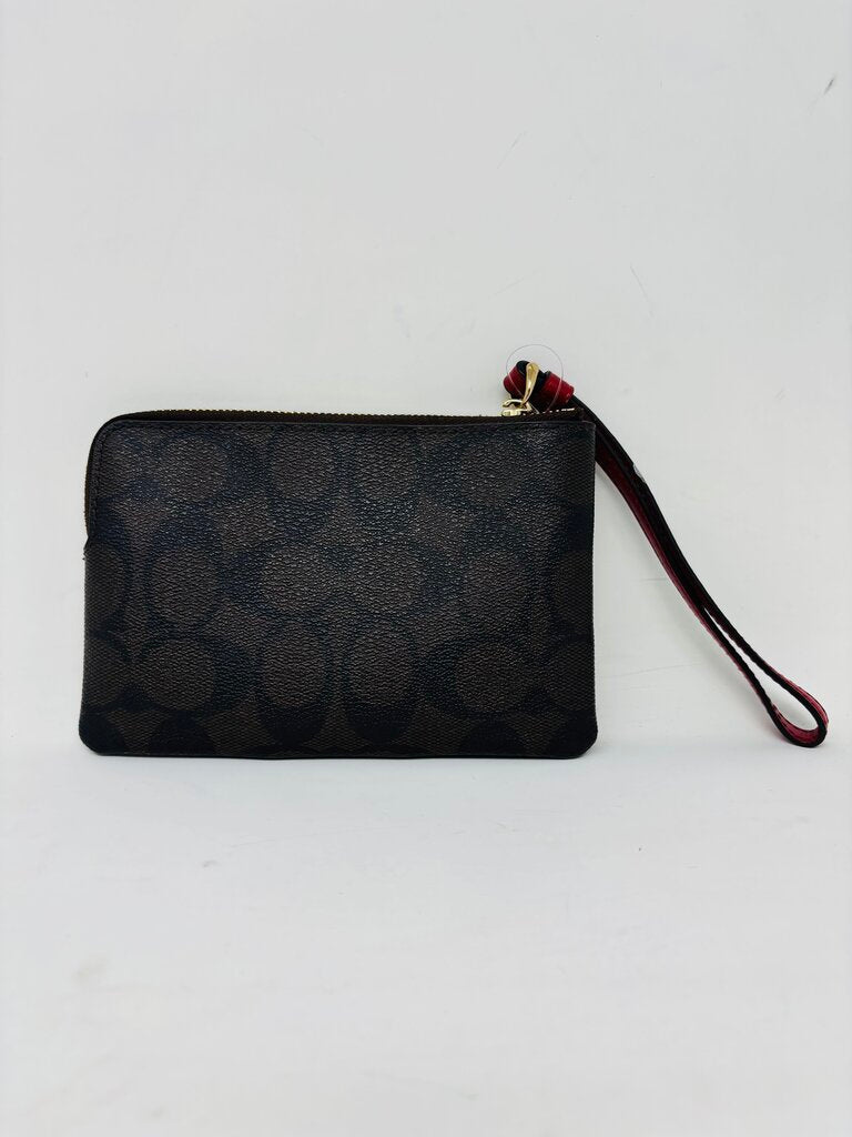 Coach Wristlet Red