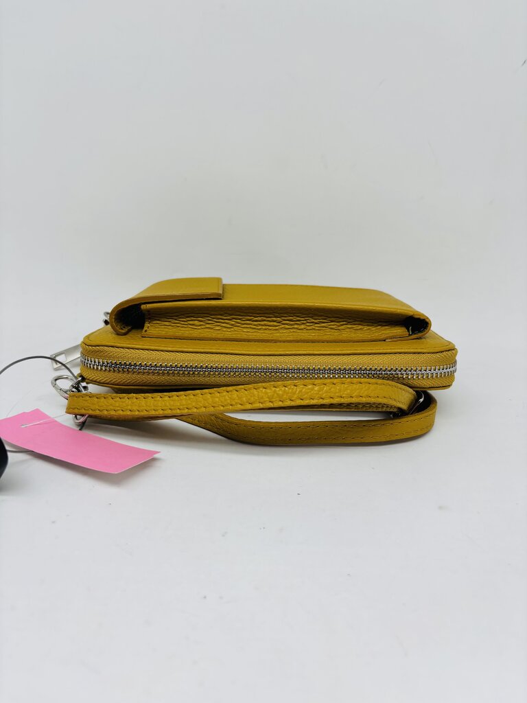 Vera Pelle Crossbody Bag Yellow