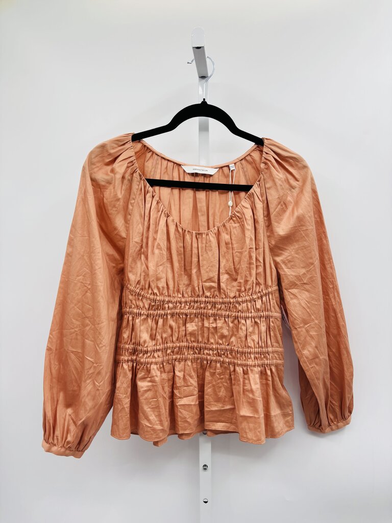Rebecca Taylor Blouse Tan M