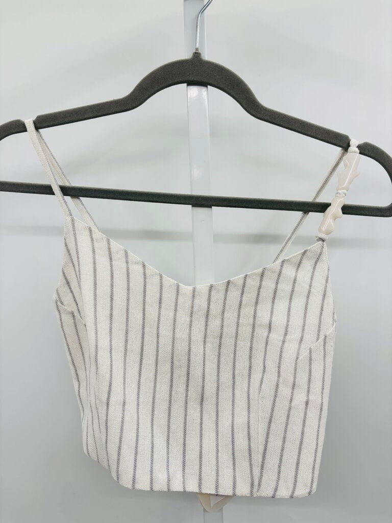 Be Sunset Top White S
