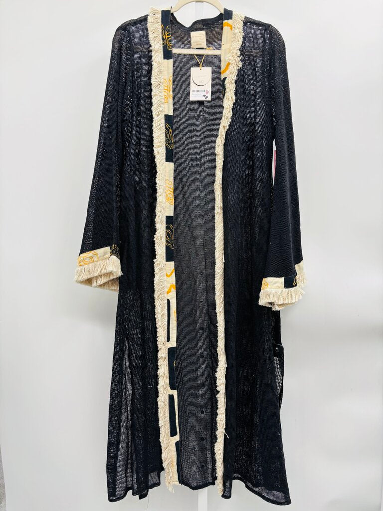 Be Sunset Kimono Black OS