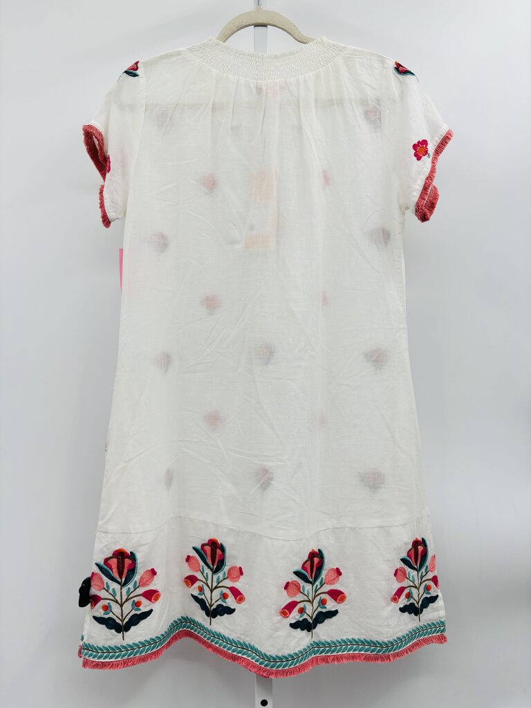 Azure and Indigo Dress White S