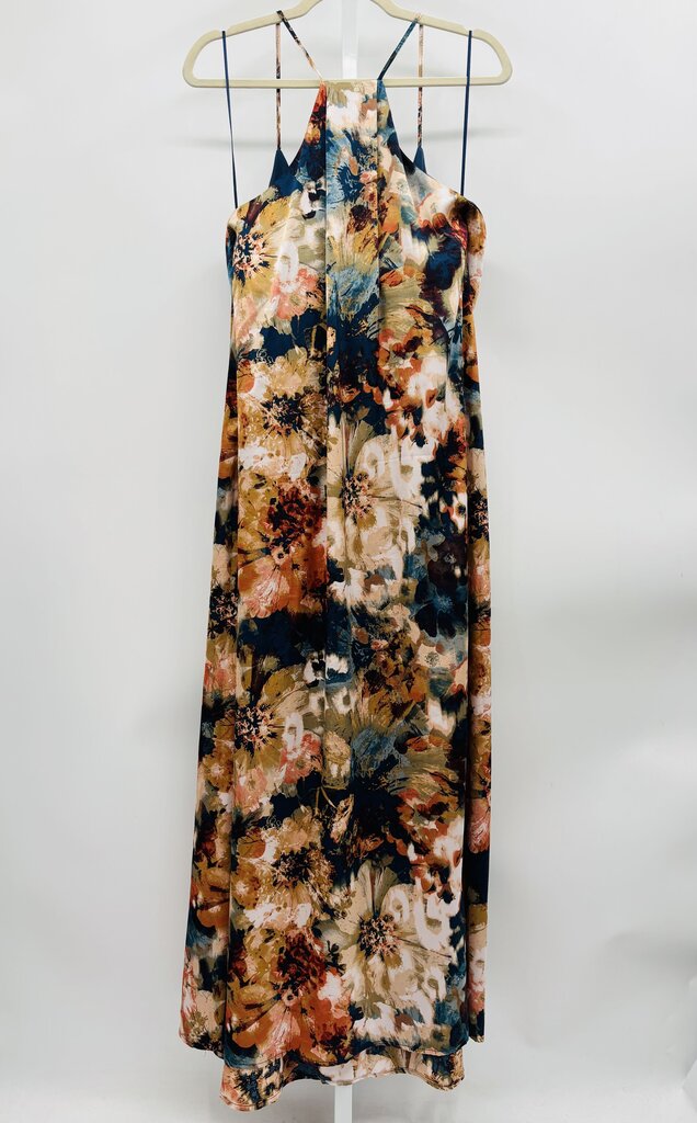 Nicole Miller Maxi Dress Blue XL