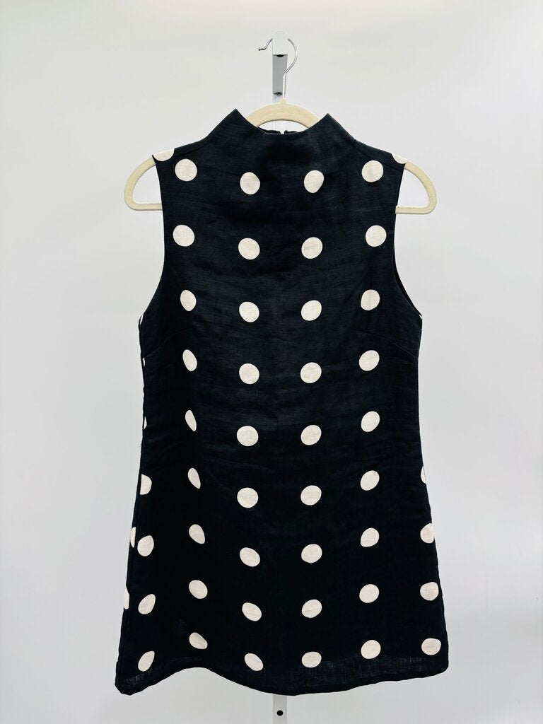 Lusana Dress Navy 4