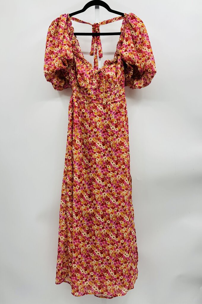 For Love and Lemons Maxi Dress Red XL