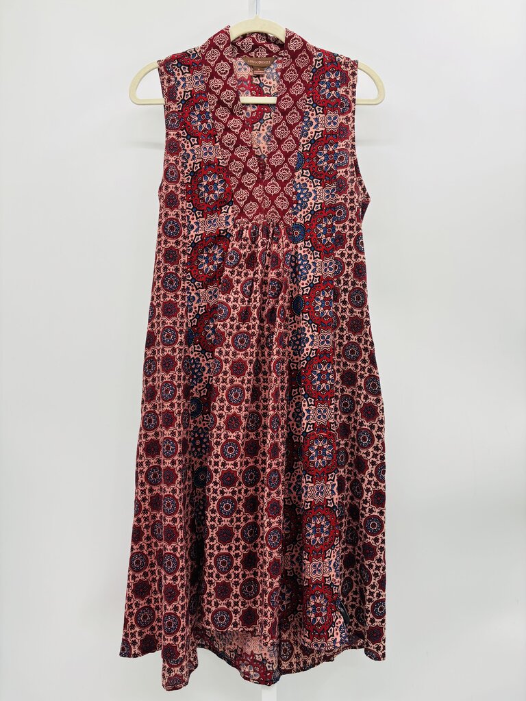 April Cornell Dress Burgundy S