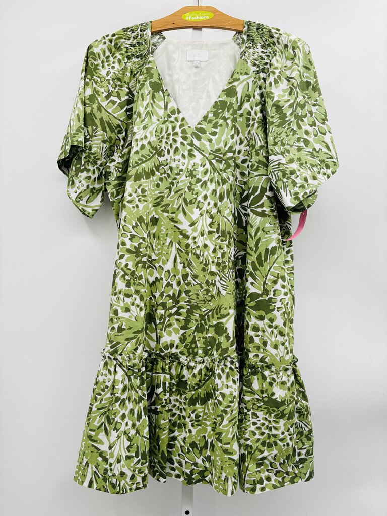 Sugarlips Dress Plus Green 2X