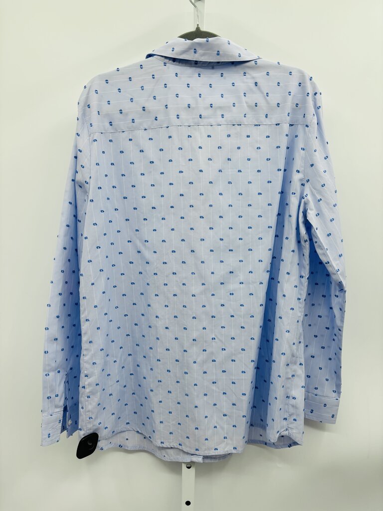 J. McLaughlin Shirt Blue XL