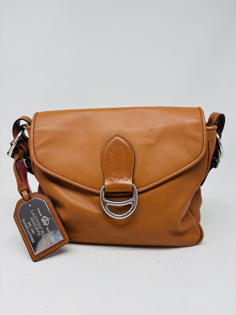 Lauren: RL Crossbody Bag Tan