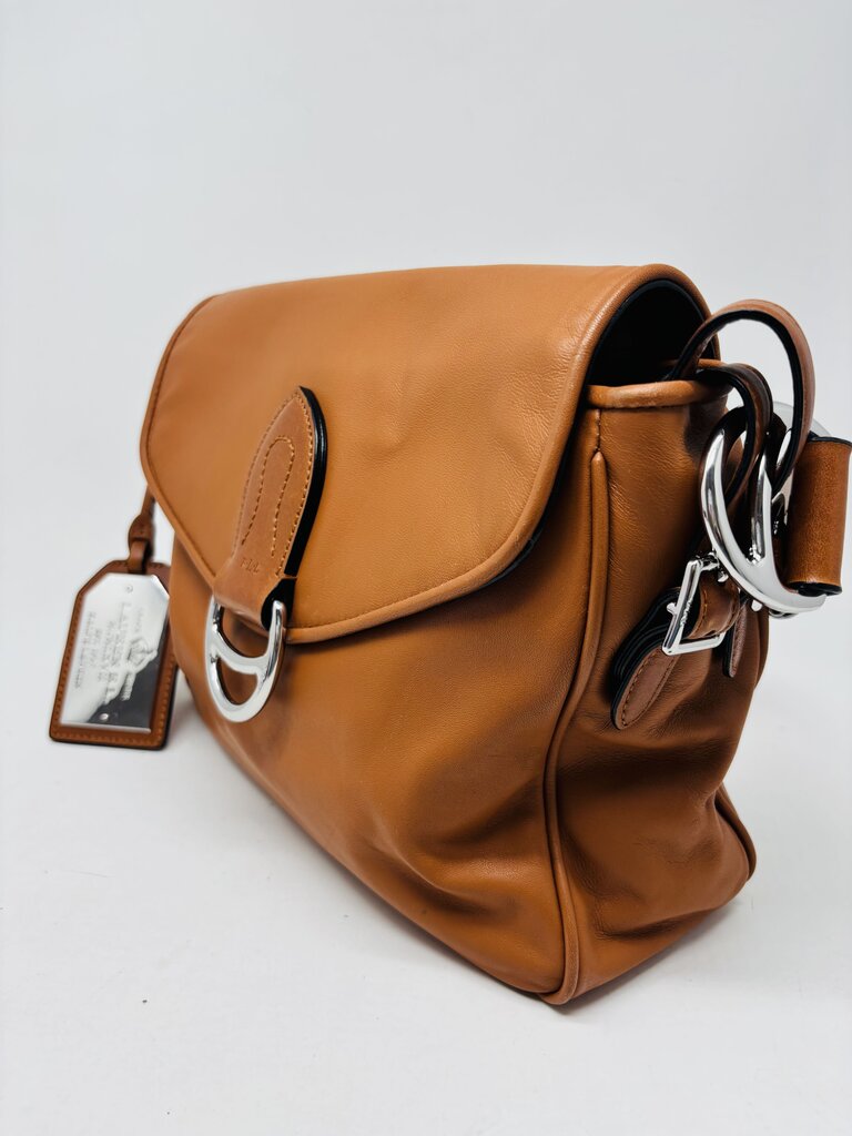 Lauren: RL Crossbody Bag Tan
