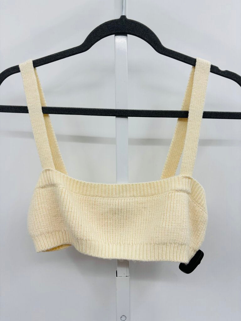 Danielle Bernstein Sweater Vest Beige M