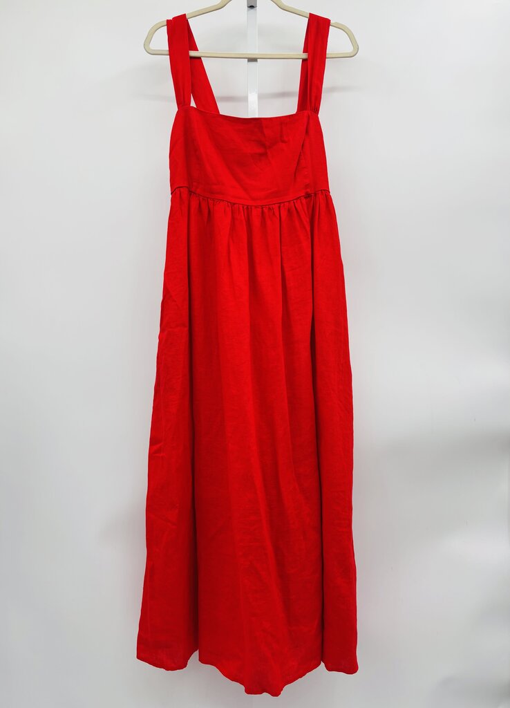 J. Crew Maxi Dress Red 8